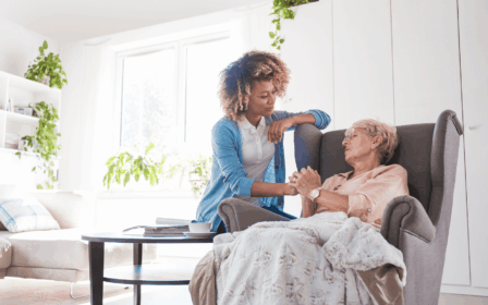 waking nights carer with a client