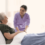 End of life care for a universal care services client