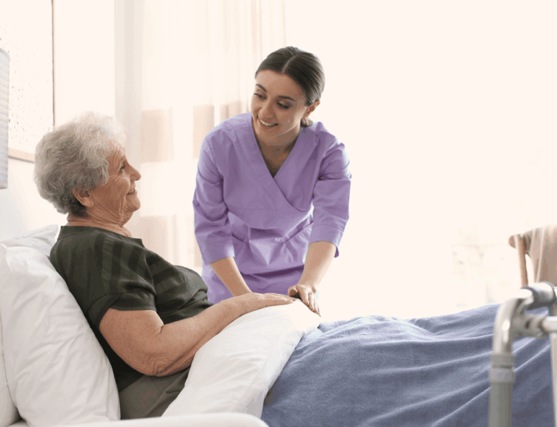 End of life care for a universal care services client