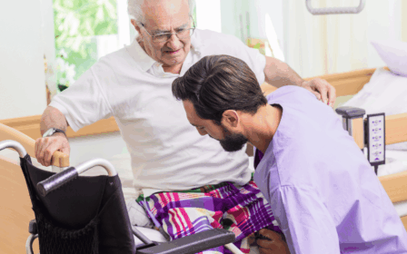 disability care by a carer to a client at universal care services home care company